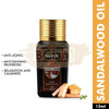 Inatur Essential Oil - Sandalwood - Anti-Aging, Anti-tanning, relaxation & calmness