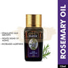 Inatur Essential Oil - Rosemary - Stimulates hair growth, fights signs of aging, increase alertness
