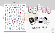 Nail Stickers - Leaves & Flowers Collection