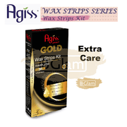 AGISS Wax Strips Kit 41 pcs (Body, Underarm, Face & Cleansing Wipes)