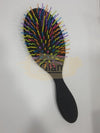 Lionesse Rainbow Bristles Hair Brush - Black