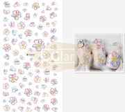Nail Stickers - MT Flower Collection