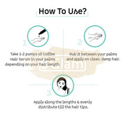 mCaffeine Frizz Control Coffee Hair Serum 50 ml | With Walnut & Argan Oil | Controls Hair Fall & Strengthens Hair Strands | For Men & Women | Lightweight, Non-Sticky & Sulphate Free
