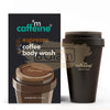 mCaffeine Espresso Coffee & AHA Exfoliating Body Wash 300ml  | Cleansing, Tan Removal & Exfoliation | Shower Gel with Scrub particles for Men & Women