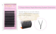 EMEDA Eyelash Extension | YY | 0.07 C Curl | Mixed 8-14mm