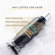 mCaffeine Hair-Fall Control Coffee Shampoo 250 ml | With Protein and Argan Oil | Deep Cleanses and Nourishes Hair Shafts | Sulphate and Silicone Free