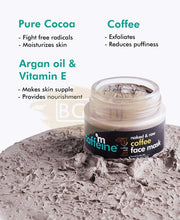 mCaffeine Coffee De Tan Face Mask 100 g | Kaolin Clay, Multani Mitti & Bentonite Clay | Removes Tan, Cleanses Pores & Controls Excess Oil | For All Skin Types