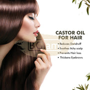 Inatur Cold-Pressed Oil 100ml - Castor - Hair & Skin Rejuvenator