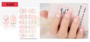 Nail Stickers - Lace series nail stickers - A300 - BGlam Beauty Shop