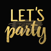 Tattoo Sticker Gold - Let's Party