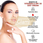 Inatur Day Cream - Vitamin E Day Cream SPF30 30g - Hydrating & Nutritive