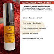 Inatur Face Serum - Kumkumadi - Intensive Repair & Rejuvenating