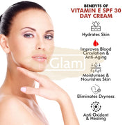 Inatur Day Cream - Vitamin E Day Cream SPF30 50g - Hydrating & Nutritive