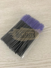 Disposable Eyelash Mascara Wand - Black/Purple