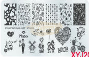 Nail Art Stamping Plates STZ-N Collection