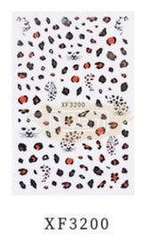 Leopard Nail Stickers - Available in 8 designs