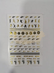 Nail Stickers Sports Collection D026 Nike