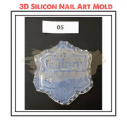 3D Carving Silicone Nail Mold Template - Available in 12 Designs