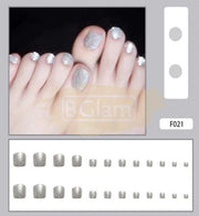 Press On Nails for Toes - F021