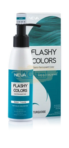 Neva Flashy Colors Semi Permanent Hair Color 100ml - Turquoise
