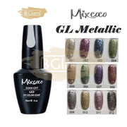 Mixcoco Soak-Off Gel Polish 15Ml - Shine Glisten Gl Metallic Nail