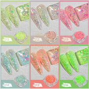Nails Sequins | Shiny Laser Flash Series QT0460