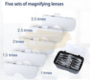 LED Head Lamp Magnifying Glasses