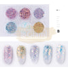 Fairy Eyes Nail Sequin Gel Colorful Available in 6 designs