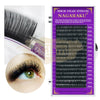 NAGARAKU Faux Mink Eyelash Extensions - C Curl 0.25
