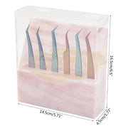 Tweezer Stand with Cover - 6 Slots (Stand only)