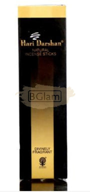 Hari Darshan Agarbatti - 50g Incense Sticks - Black Natural