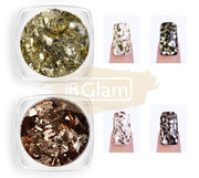 Glass Mix Nail Sequins Set - Available in 2 colors