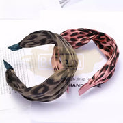 Leopard Print Knotted Wide Headband Design 12