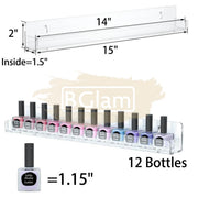 Wall-Mounted Acrylic Rack Display (rack only)