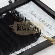 NAGARAKU Faux Mink Eyelash Extensions - B Curl Mixed Length 7-15mm