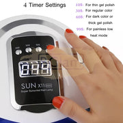 Sun X11 Max UV LED Nail Lamp 280W