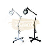 Magnifying Floor Lamp with Rolling Stand