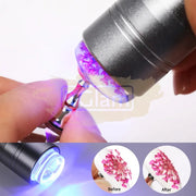 Portable UV Led Light Flashlight with Silicone Head (Battery not included)