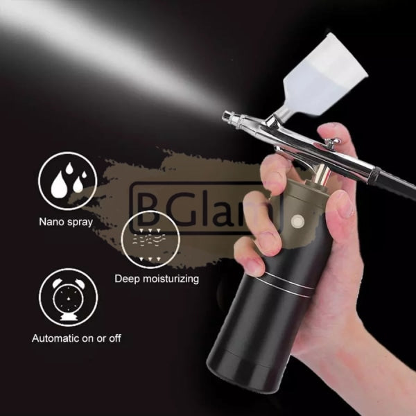 Single-Action Airbrush, Airbrush with Compressor