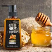 Olivos Olive Oil Honey Liquid Soap 450ml (Sulfate & Paraben Free)