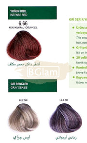 Botanic Plus Ammonia-Free Permanent Hair Color Cream 60ml - 3.0 Intense Dark Brown (100% Vegan)