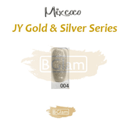 Mixcoco Soak-Off Gel Polish 15Ml - Jy Gold & Silver Collection 04 Nail