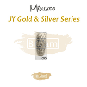 Mixcoco Soak-Off Gel Polish 15Ml - Jy Gold & Silver Collection 05 Nail