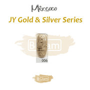 Mixcoco Soak-Off Gel Polish 15Ml - Jy Gold & Silver Collection 06 Nail
