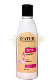 Inatur Shampoo - Keratin 100ml - Sulphate Free , Organic , Strengthens hair