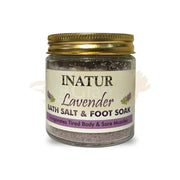 Inatur Bath Salt & Foot Soak 90g - Lavender