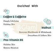 mCaffeine Coffee Espresso Face Scrub 75 g | Deep Exfoliation | Energizes Skin | Blackhead & Whitehead Remover | Women & Men