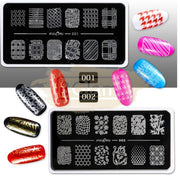 Nail Art Stamping Plates PP0 Collection