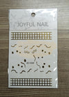 Joyful Nail Art Sticker JO-1534