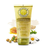 Inatur Face Wash - Olive & Oat 150ml (Mild Cleansing For Sensitive Skin)